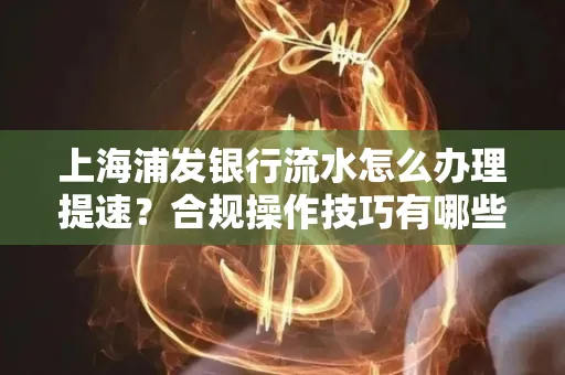 上海浦发银行流水怎么办理提速？合规操作技巧有哪些？